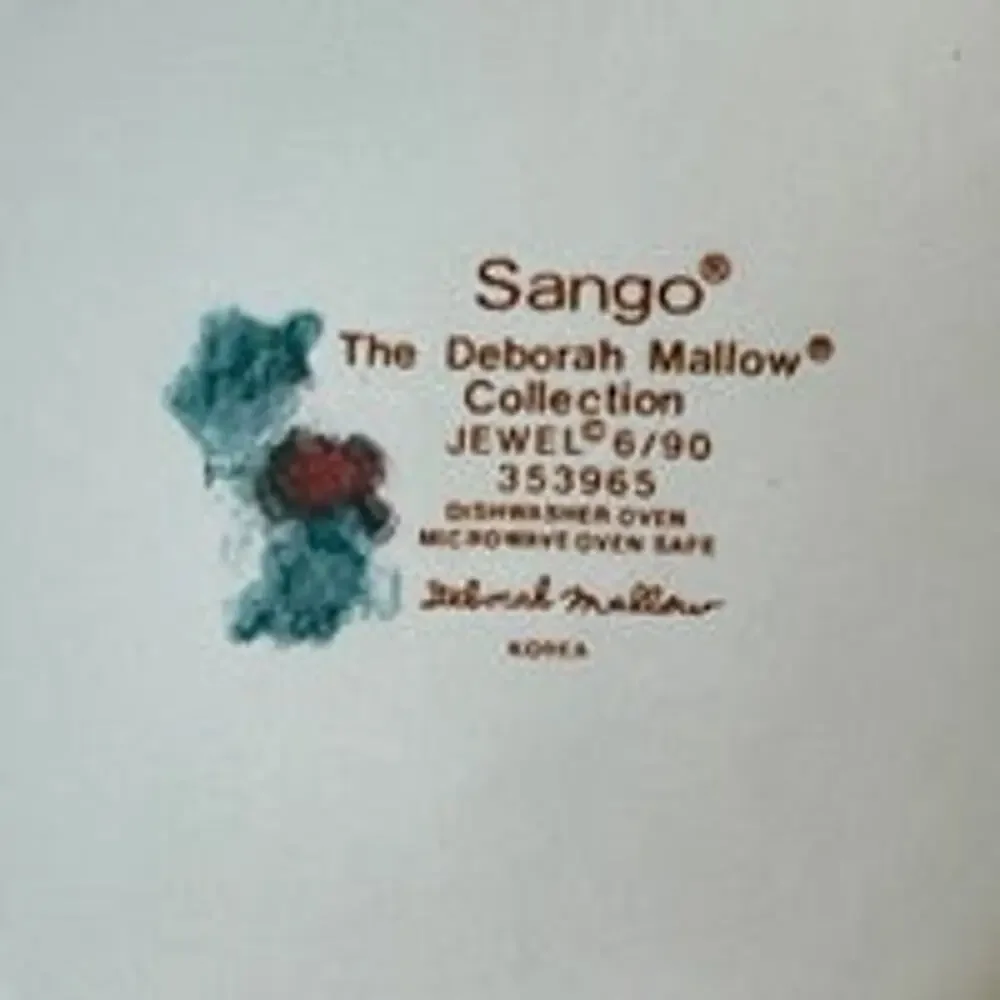 Sango Jewel 353965 Cup and Saucer Set